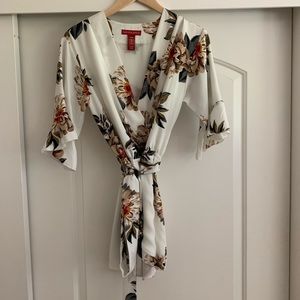 Saks Floral Romper